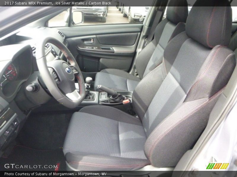  2017 WRX Premium Carbon Black Interior