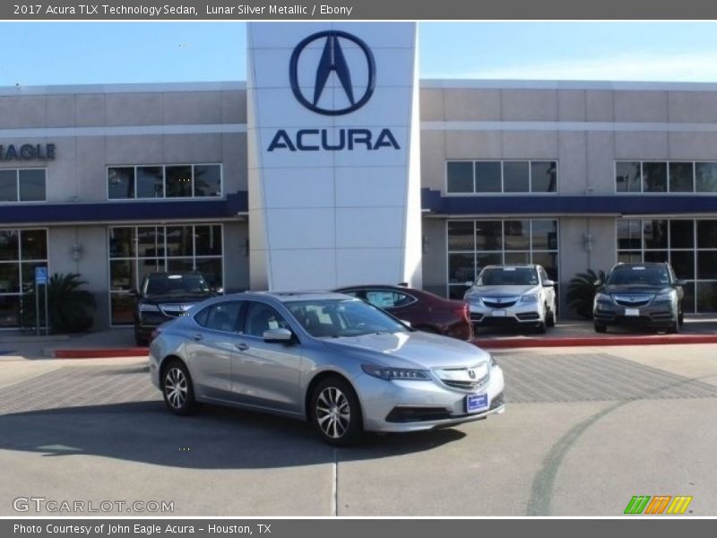 Lunar Silver Metallic / Ebony 2017 Acura TLX Technology Sedan