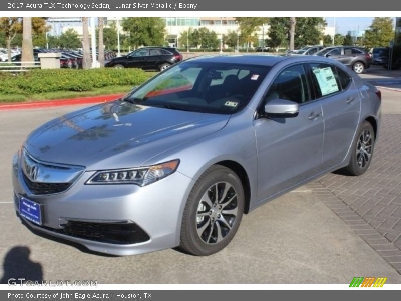 Lunar Silver Metallic / Ebony 2017 Acura TLX Technology Sedan