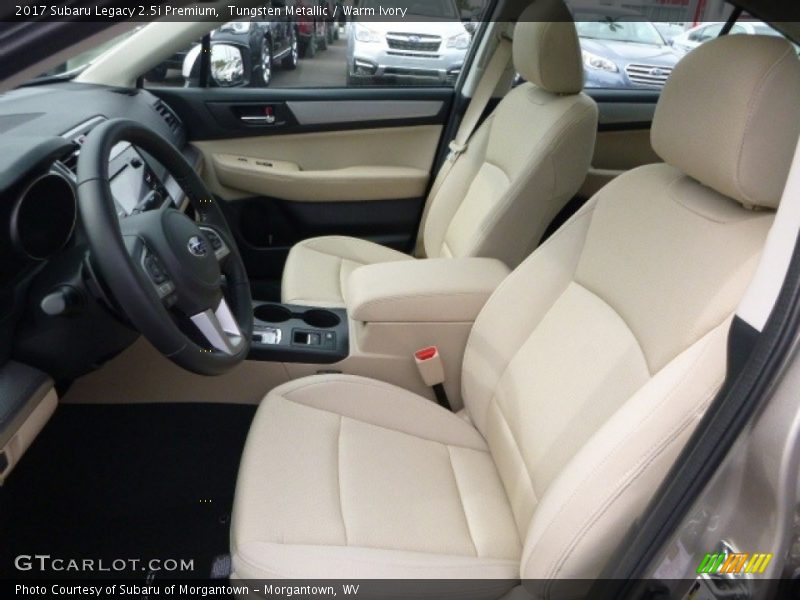  2017 Legacy 2.5i Premium Warm Ivory Interior