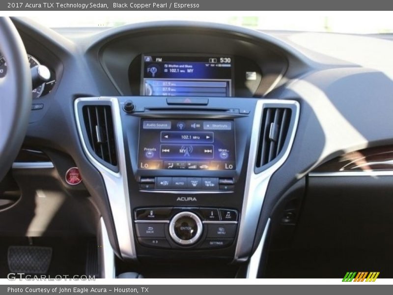 Black Copper Pearl / Espresso 2017 Acura TLX Technology Sedan