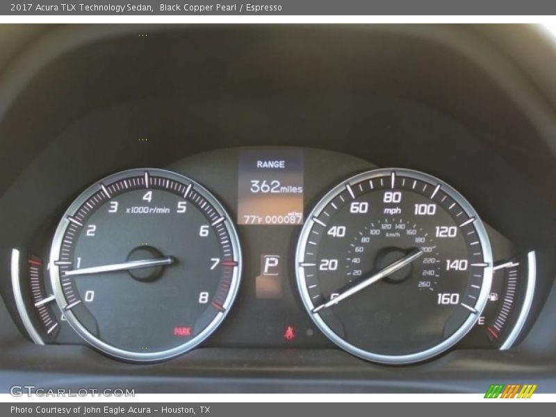 Black Copper Pearl / Espresso 2017 Acura TLX Technology Sedan