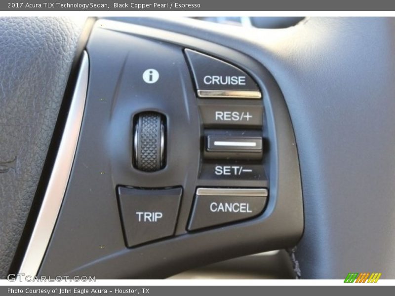 Black Copper Pearl / Espresso 2017 Acura TLX Technology Sedan