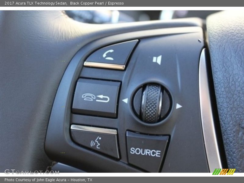 Black Copper Pearl / Espresso 2017 Acura TLX Technology Sedan