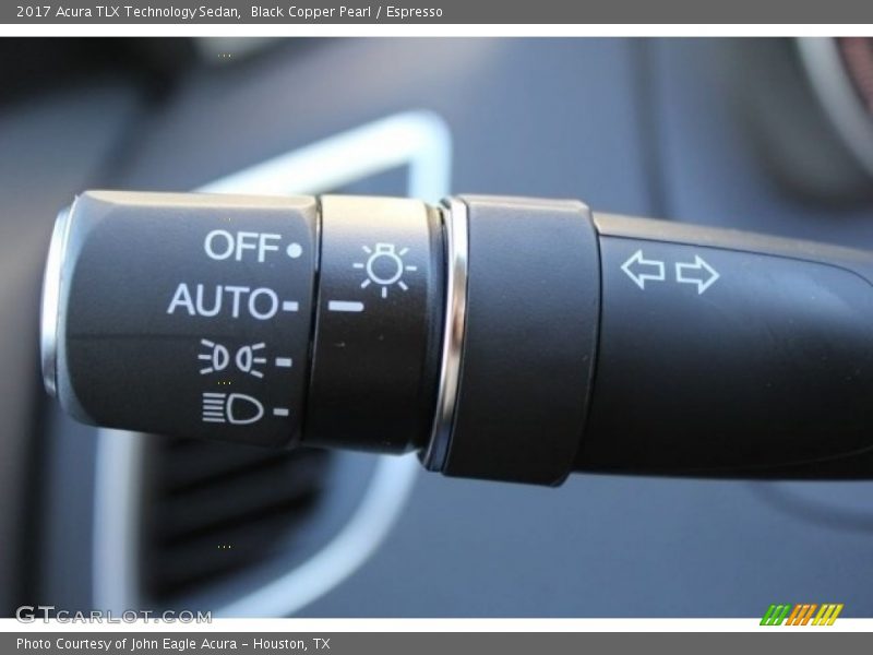 Black Copper Pearl / Espresso 2017 Acura TLX Technology Sedan