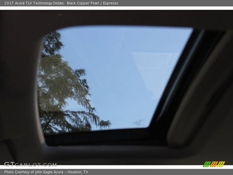 Black Copper Pearl / Espresso 2017 Acura TLX Technology Sedan
