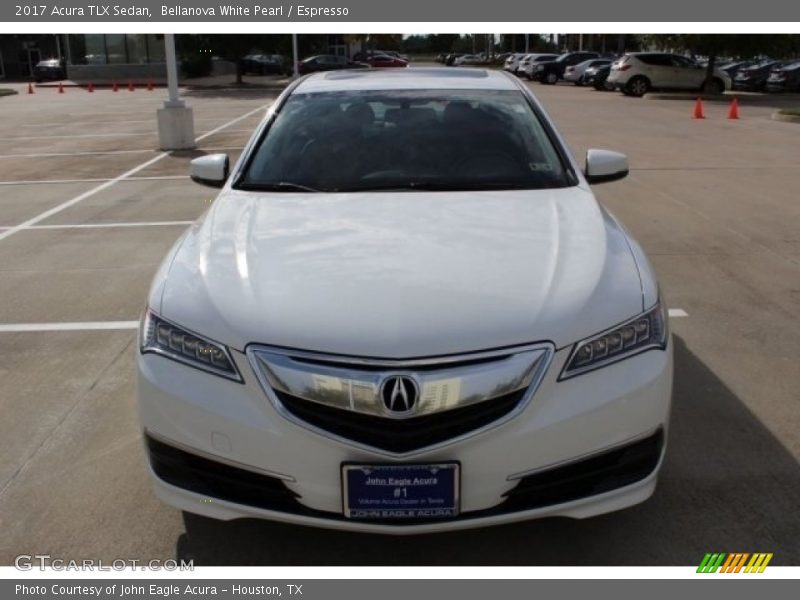 Bellanova White Pearl / Espresso 2017 Acura TLX Sedan