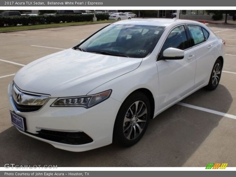 Bellanova White Pearl / Espresso 2017 Acura TLX Sedan