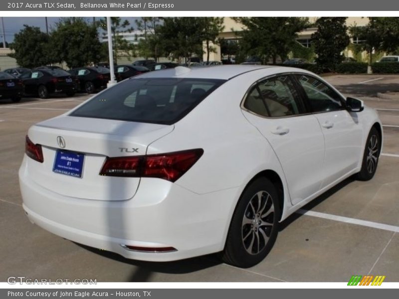 Bellanova White Pearl / Espresso 2017 Acura TLX Sedan