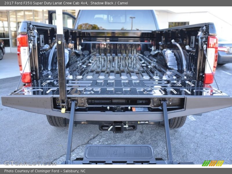Shadow Black / Camel 2017 Ford F350 Super Duty Lariat Crew Cab 4x4