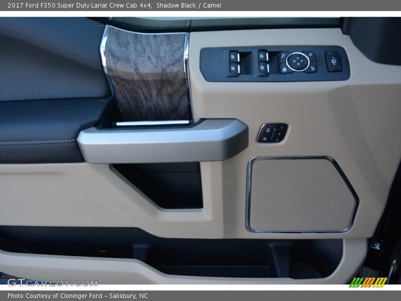 Shadow Black / Camel 2017 Ford F350 Super Duty Lariat Crew Cab 4x4