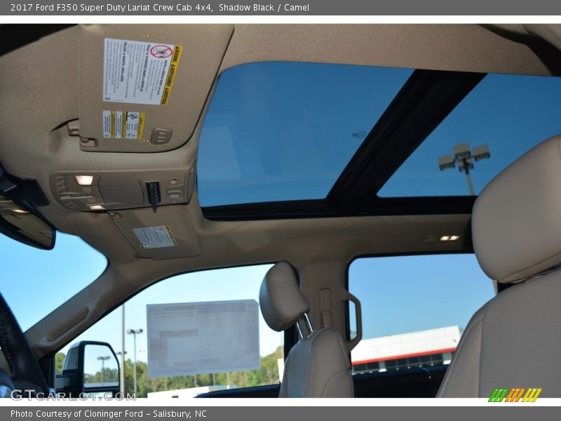 Shadow Black / Camel 2017 Ford F350 Super Duty Lariat Crew Cab 4x4