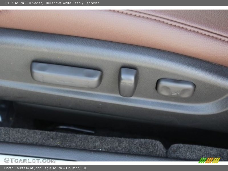 Bellanova White Pearl / Espresso 2017 Acura TLX Sedan
