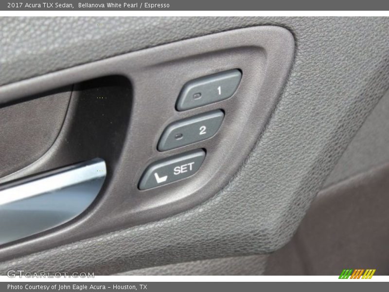Bellanova White Pearl / Espresso 2017 Acura TLX Sedan