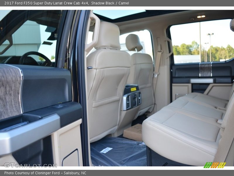 Rear Seat of 2017 F350 Super Duty Lariat Crew Cab 4x4