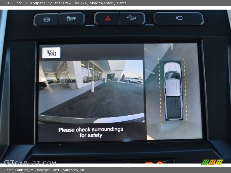 Shadow Black / Camel 2017 Ford F350 Super Duty Lariat Crew Cab 4x4