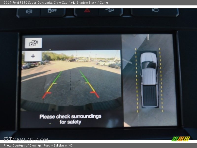 Shadow Black / Camel 2017 Ford F350 Super Duty Lariat Crew Cab 4x4