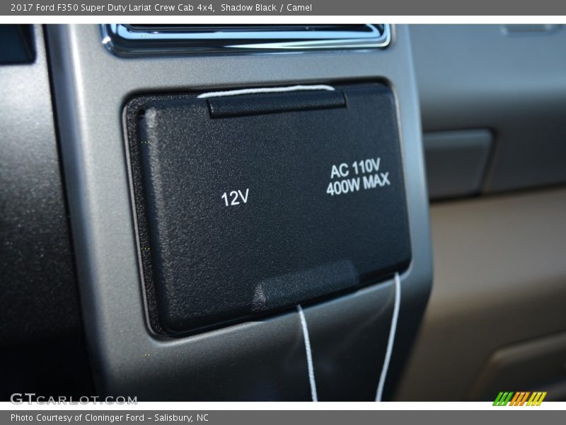 Shadow Black / Camel 2017 Ford F350 Super Duty Lariat Crew Cab 4x4