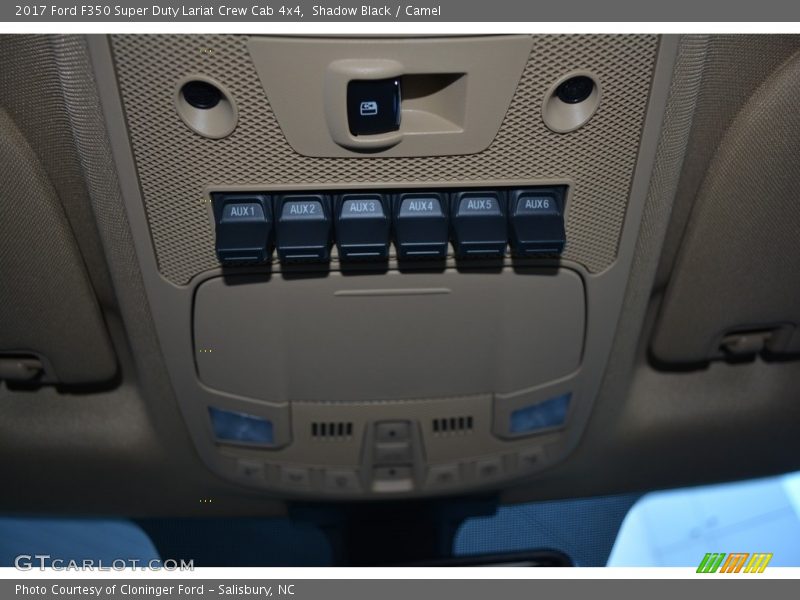 Shadow Black / Camel 2017 Ford F350 Super Duty Lariat Crew Cab 4x4