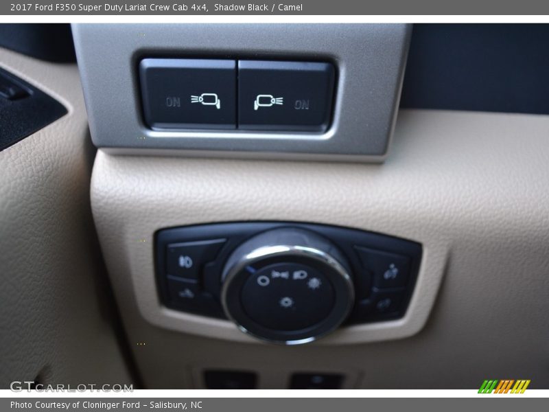 Shadow Black / Camel 2017 Ford F350 Super Duty Lariat Crew Cab 4x4