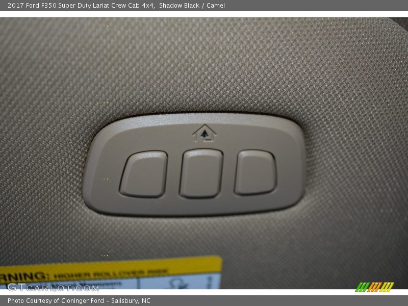 Shadow Black / Camel 2017 Ford F350 Super Duty Lariat Crew Cab 4x4