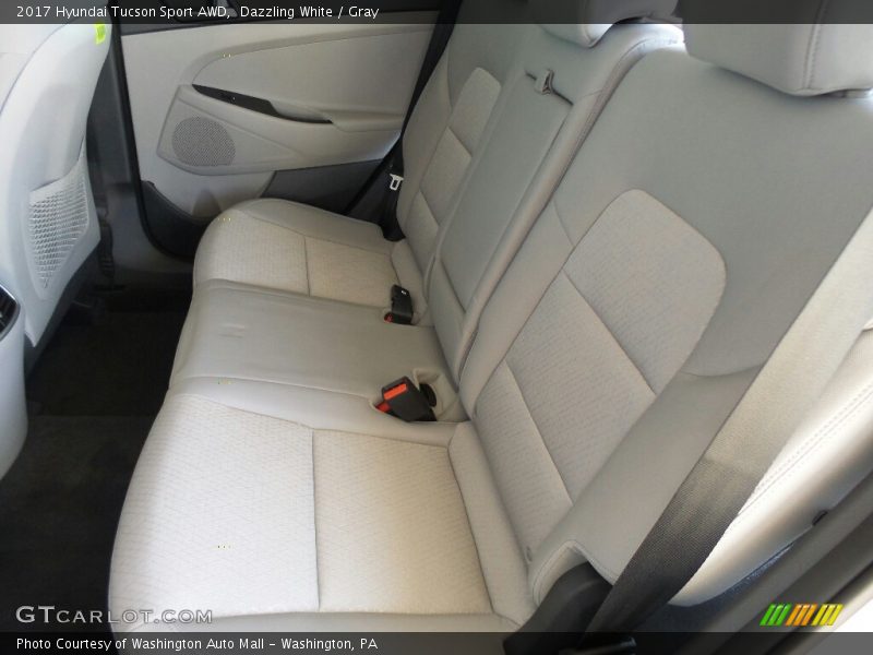 Dazzling White / Gray 2017 Hyundai Tucson Sport AWD
