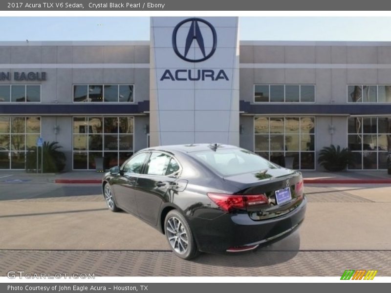 Crystal Black Pearl / Ebony 2017 Acura TLX V6 Sedan