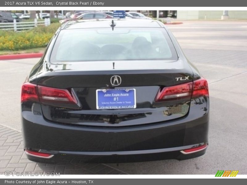 Crystal Black Pearl / Ebony 2017 Acura TLX V6 Sedan