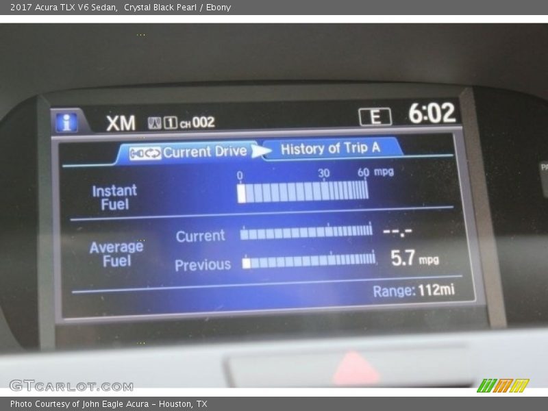 Crystal Black Pearl / Ebony 2017 Acura TLX V6 Sedan