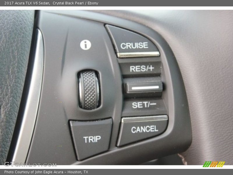 Crystal Black Pearl / Ebony 2017 Acura TLX V6 Sedan