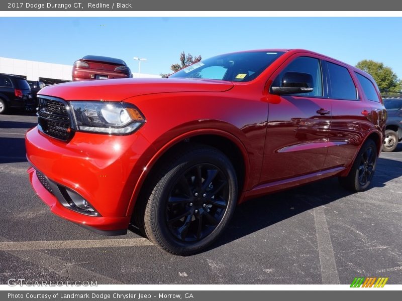 Front 3/4 View of 2017 Durango GT