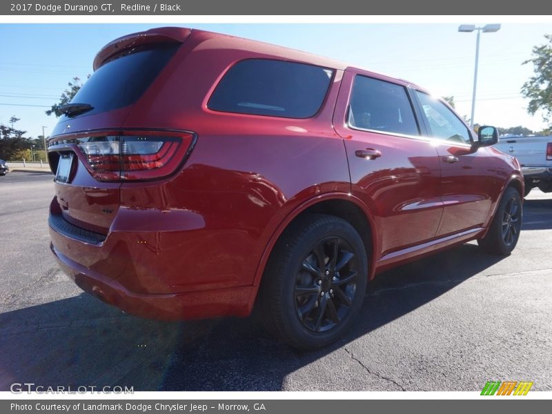 Redline / Black 2017 Dodge Durango GT