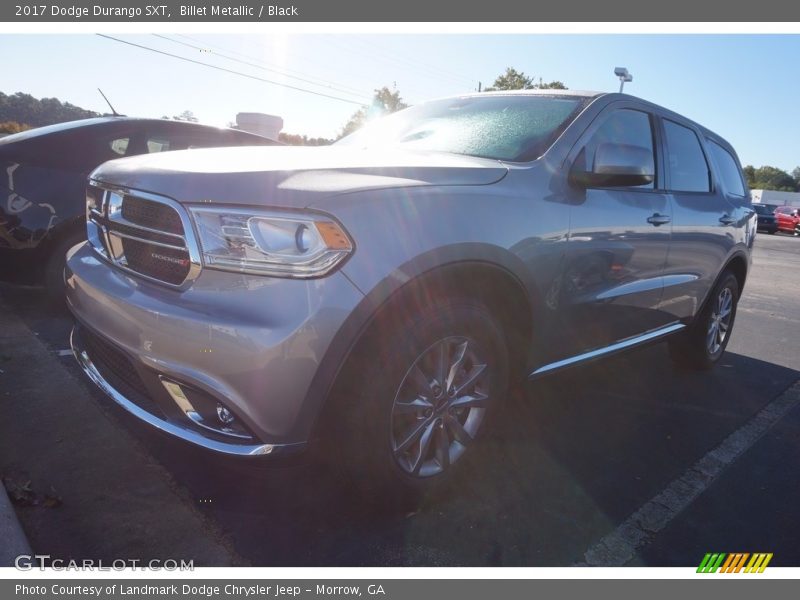 Billet Metallic / Black 2017 Dodge Durango SXT