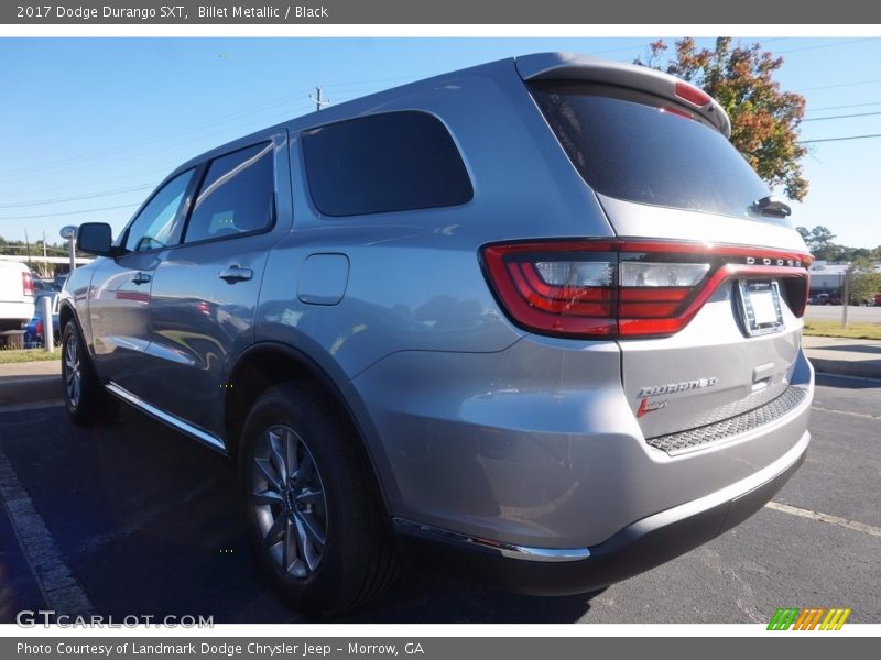 Billet Metallic / Black 2017 Dodge Durango SXT