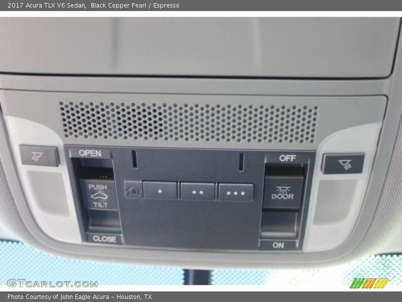 Black Copper Pearl / Espresso 2017 Acura TLX V6 Sedan