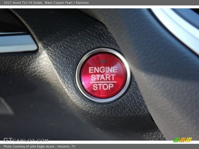 Black Copper Pearl / Espresso 2017 Acura TLX V6 Sedan