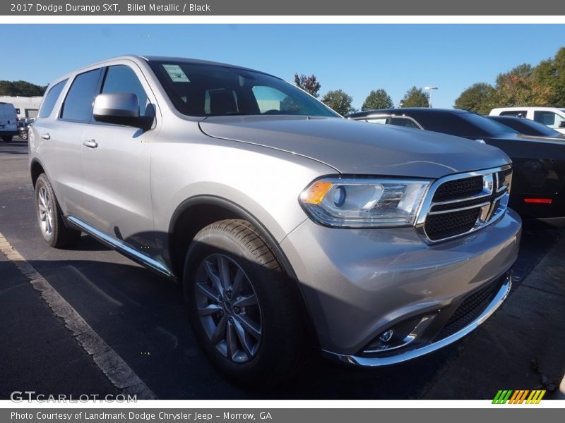 Billet Metallic / Black 2017 Dodge Durango SXT