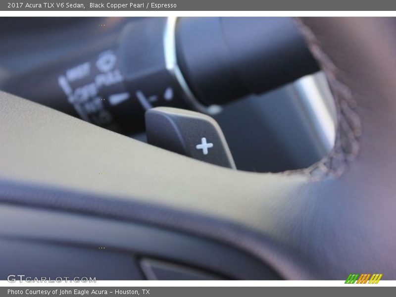 Black Copper Pearl / Espresso 2017 Acura TLX V6 Sedan