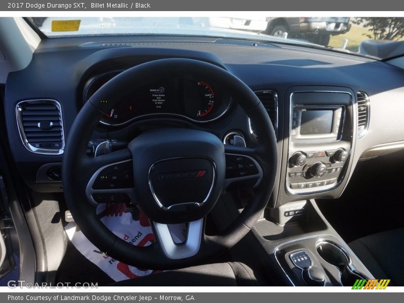 Billet Metallic / Black 2017 Dodge Durango SXT