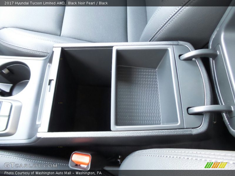 Black Noir Pearl / Black 2017 Hyundai Tucson Limited AWD
