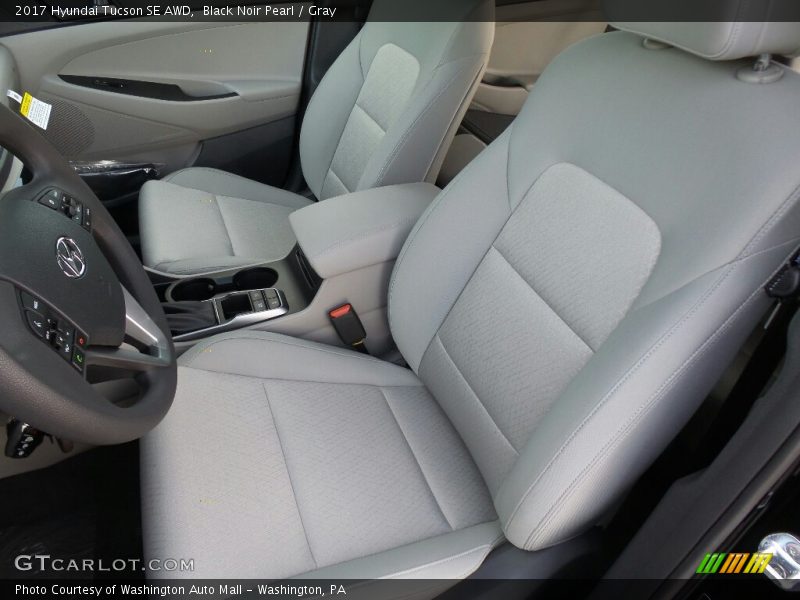 Front Seat of 2017 Tucson SE AWD