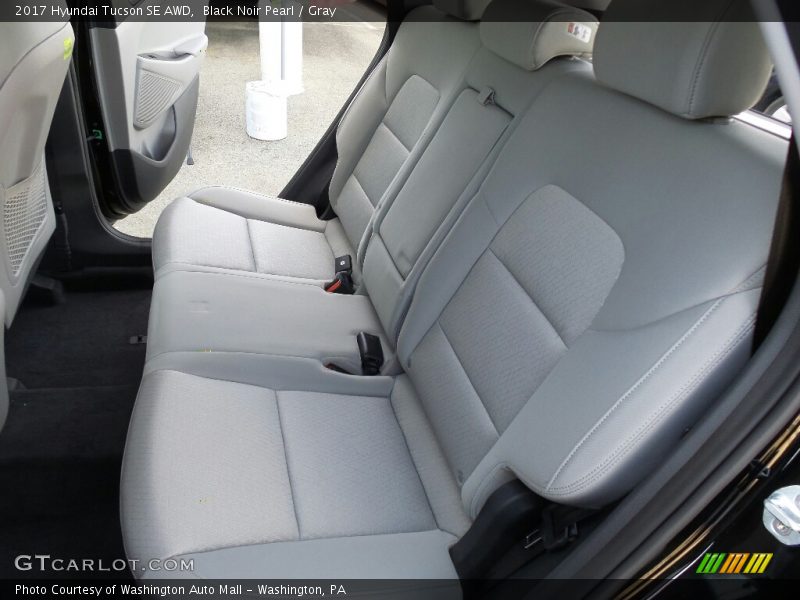 Rear Seat of 2017 Tucson SE AWD