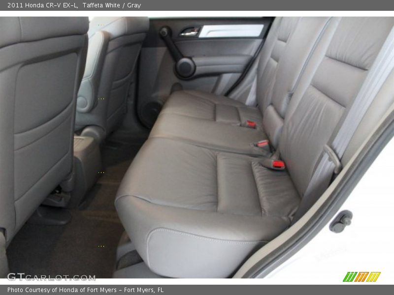 Taffeta White / Gray 2011 Honda CR-V EX-L