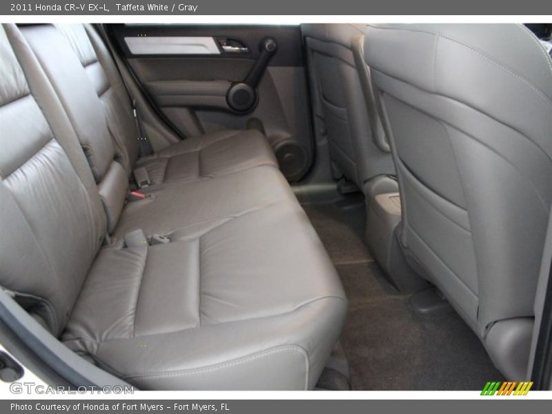 Taffeta White / Gray 2011 Honda CR-V EX-L