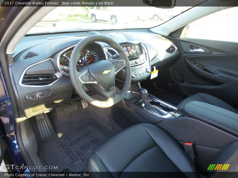 Blue Velvet Metallic / Jet Black 2017 Chevrolet Malibu Premier