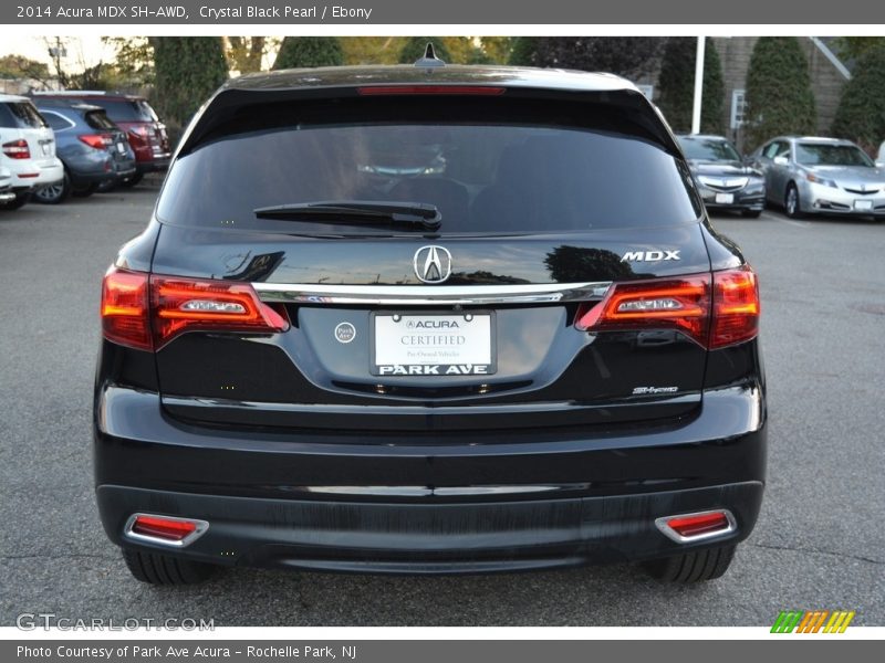 Crystal Black Pearl / Ebony 2014 Acura MDX SH-AWD