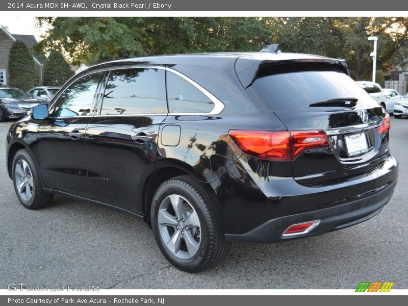 Crystal Black Pearl / Ebony 2014 Acura MDX SH-AWD