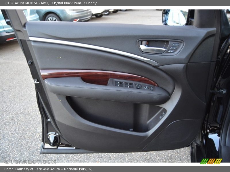 Crystal Black Pearl / Ebony 2014 Acura MDX SH-AWD