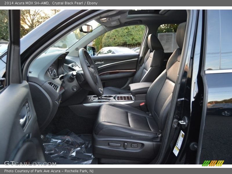 Crystal Black Pearl / Ebony 2014 Acura MDX SH-AWD