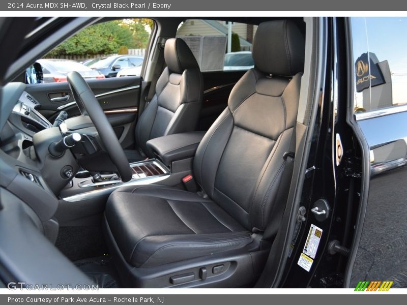 Crystal Black Pearl / Ebony 2014 Acura MDX SH-AWD